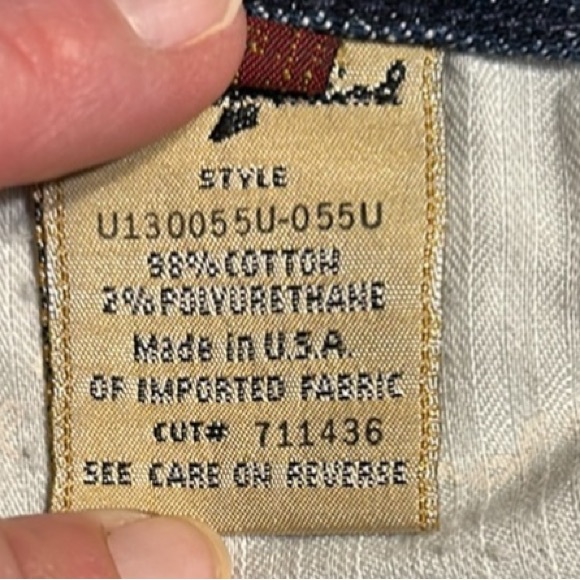 7 For All Mankind A-Pocket Flare Jeans Size 32 Dark Wash Denim - Picture 6 of 16